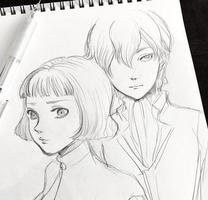 Drawing Anime Couple Ideas स्क्रीनशॉट 3