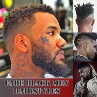 Fade Black Men Haircuts ポスター