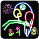 Glow Doodle - Neon Drawing APK