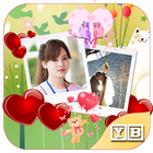 PicsFrame - Love Photo Collage आइकन