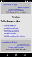 Manual de PHP captura de pantalla 1