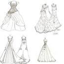 Croquis de conception de la robe de mariage 2018 APK