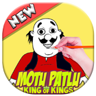 Draw motu patlu Characters step by step আইকন