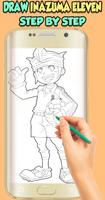 Draw inazuma Characters Super Easy Affiche