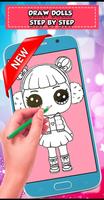 Draw cute lol dolls girls & pets easy way Affiche