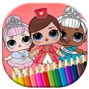 lol dolls girls & pets Coloring pages APK