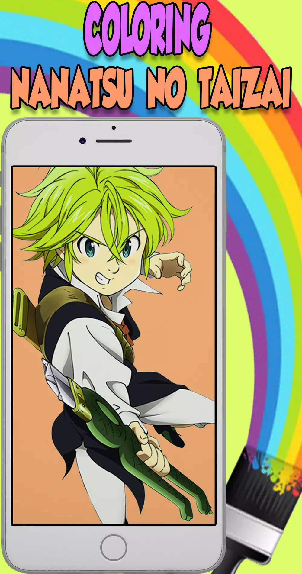 Descarga de APK de Libro de colorear para Nanatsu no taizai Fans para Android Descarga de APK de Libro de colorear para Nanatsu no taizai Fans para Android