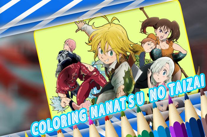 Libro De Colorear Para Nanatsu No Taizai Fans For Android Apk