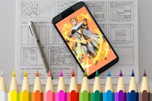 Coloring Book for Nanatsu no taizai Fans ảnh chụp màn hình 3