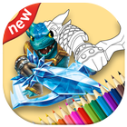 Coloring Book for sky landers fans иконка