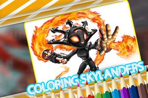 Coloring Book for sky landers fans 스크린샷 1