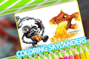 Coloring Book for sky landers fans скриншот 2