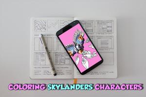 Coloring Book for sky landers fans ảnh chụp màn hình 3