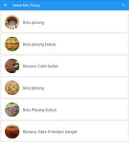 برنامه‌نما Resep Kue Bolu Pisang lengkap عکس از صفحه