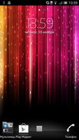 Rainbow colors poster