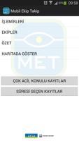 Mobil Ekip Takip Gaz Affiche