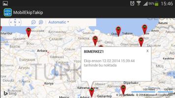 Mobil Ekip Takip Gaz capture d'écran 1