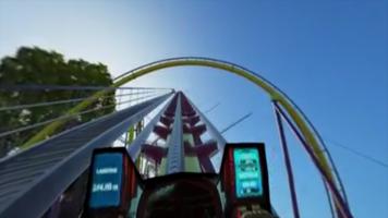 VR Roller Coaster Park Affiche