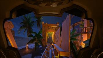 VR Roller Coaster Egyptian Pyramids capture d'écran 2