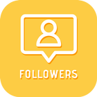 Followers for snap icono