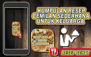 Resep Cemilan Harian Sederhana poster