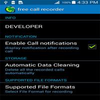 برنامه‌نما Call Recorder  Automatic عکس از صفحه