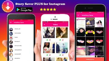 Story Saver PLUS for Instagram Plakat