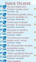 Faruk Dilaver Özlü Sözler 截图 2