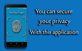 Applock (Fingerprint security) captura de pantalla 1