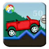 hill climb car icon