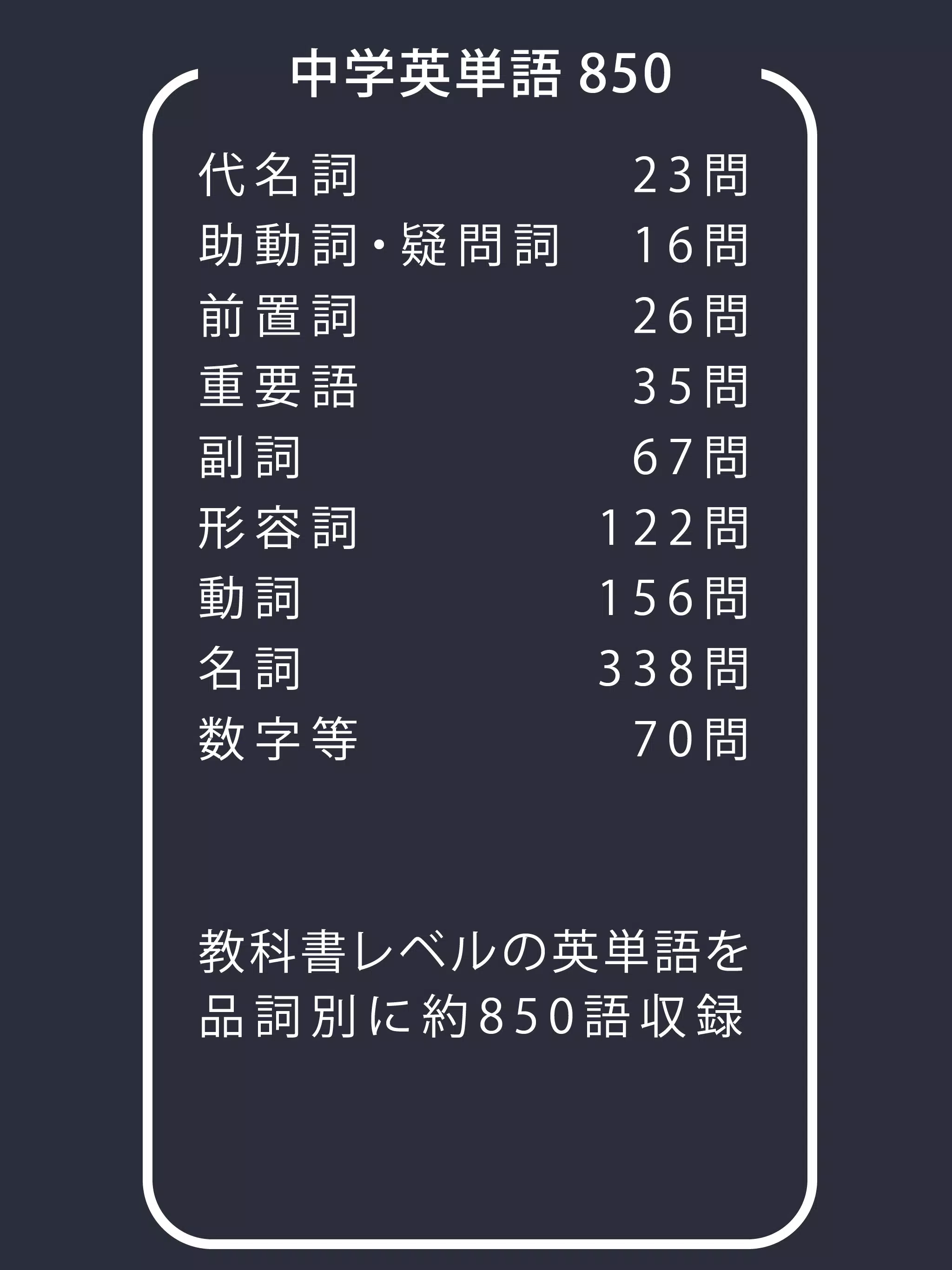 Android Icin スワイプメモリ中学英単語850 中学英語を暗記しよう Apk Yi Indir Android Icin スワイプメモリ中学英単語850 中学英語を暗記しよう Apk Yi Indir