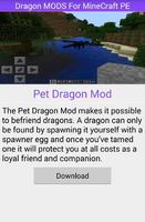 برنامه‌نما Dragon Mods for MCPE عکس از صفحه