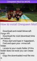 Orespawn Mod para MCPE captura de pantalla 2
