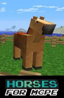 Horses Mod For MCPE Affiche