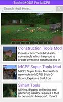 Tools Mods for MCPE Ekran Görüntüsü 1