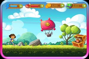 Princess dora jump 2 plakat