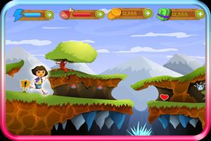 Princess dora jump 2 screenshot 1