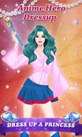 Anime Hero - Girl Dressup پوسٹر