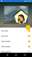 Pugz: Weather Widget Affiche