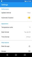 Pugz: Weather Widget capture d'écran 1