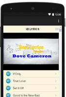 Dove Cameron Lyrics Izi poster