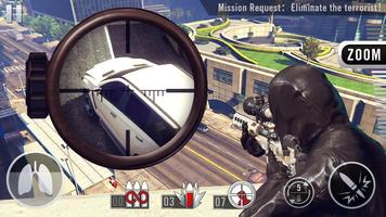 Scharfschützeschuss 3D: Sniper Plakat