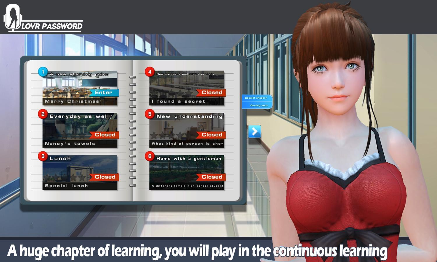 Password mod. Girl friend Simulator. Custom girlfriend SIM. My Virtual Manga girl.