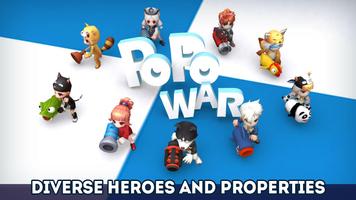 Snowball Fight - PoPo War Cartaz