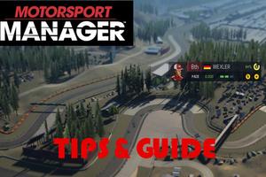 Poster Guide Motorsport Manager New