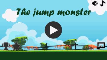The jump monster plakat