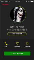 Fake Call From Jeff The killer - Creepypasta screenshot 2