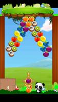 Fruit Bubble Shooter Panda スクリーンショット 1