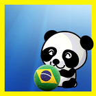 Soccer Bubble Shooter Panda ไอคอน