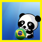 Soccer Bubble Shooter Panda icône